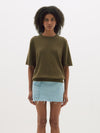 merino cashmere slouch t.shirt