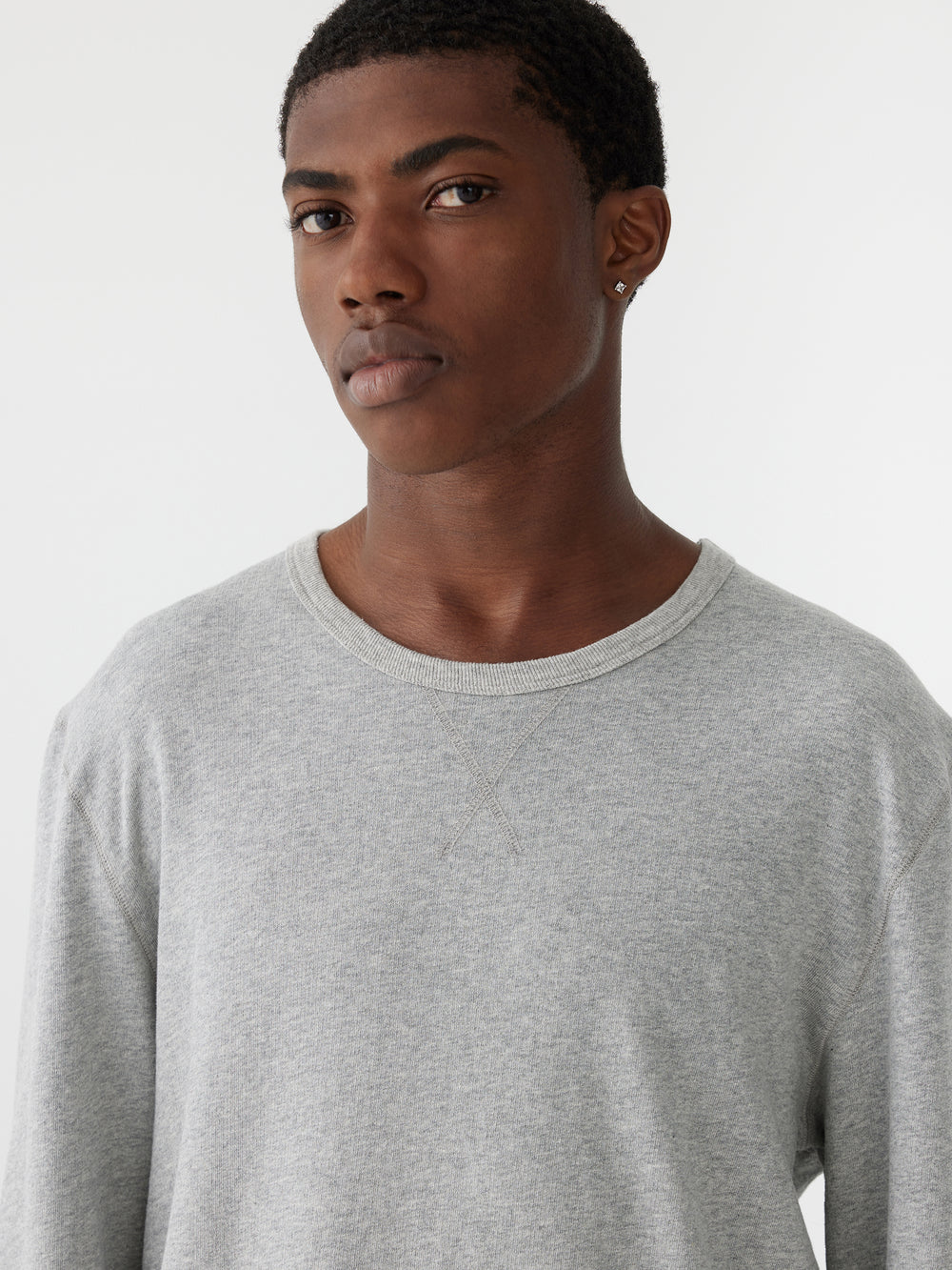 french terry long sleeve t.shirt