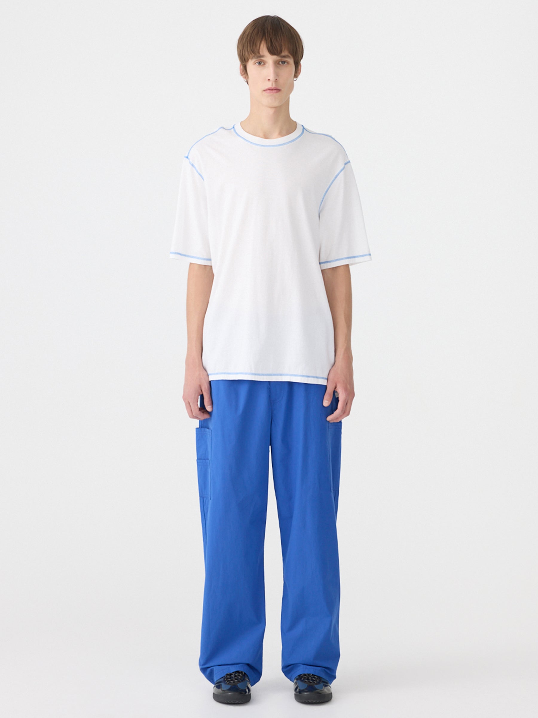 Slouch Contrast Stitch T-Shirt