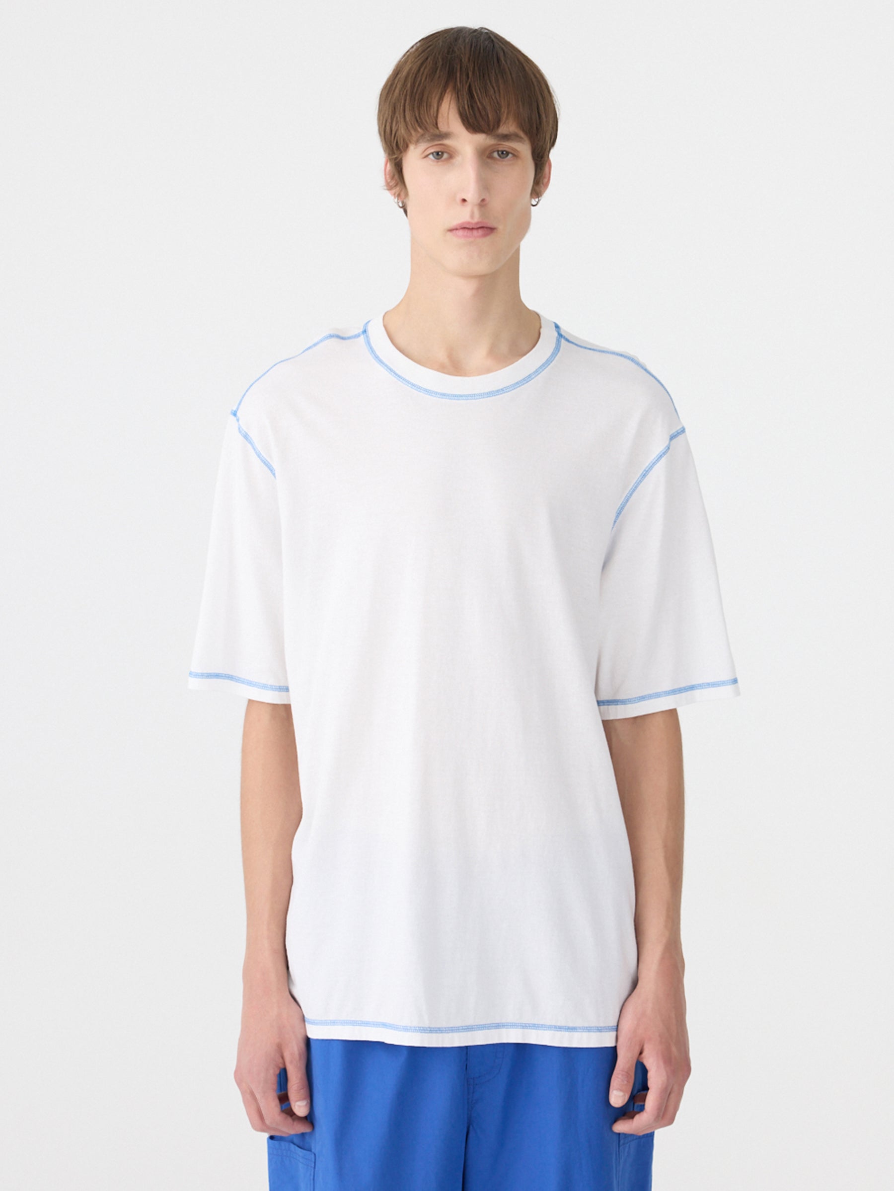Slouch Contrast Stitch T-Shirt