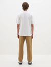 pleat front slouch chino