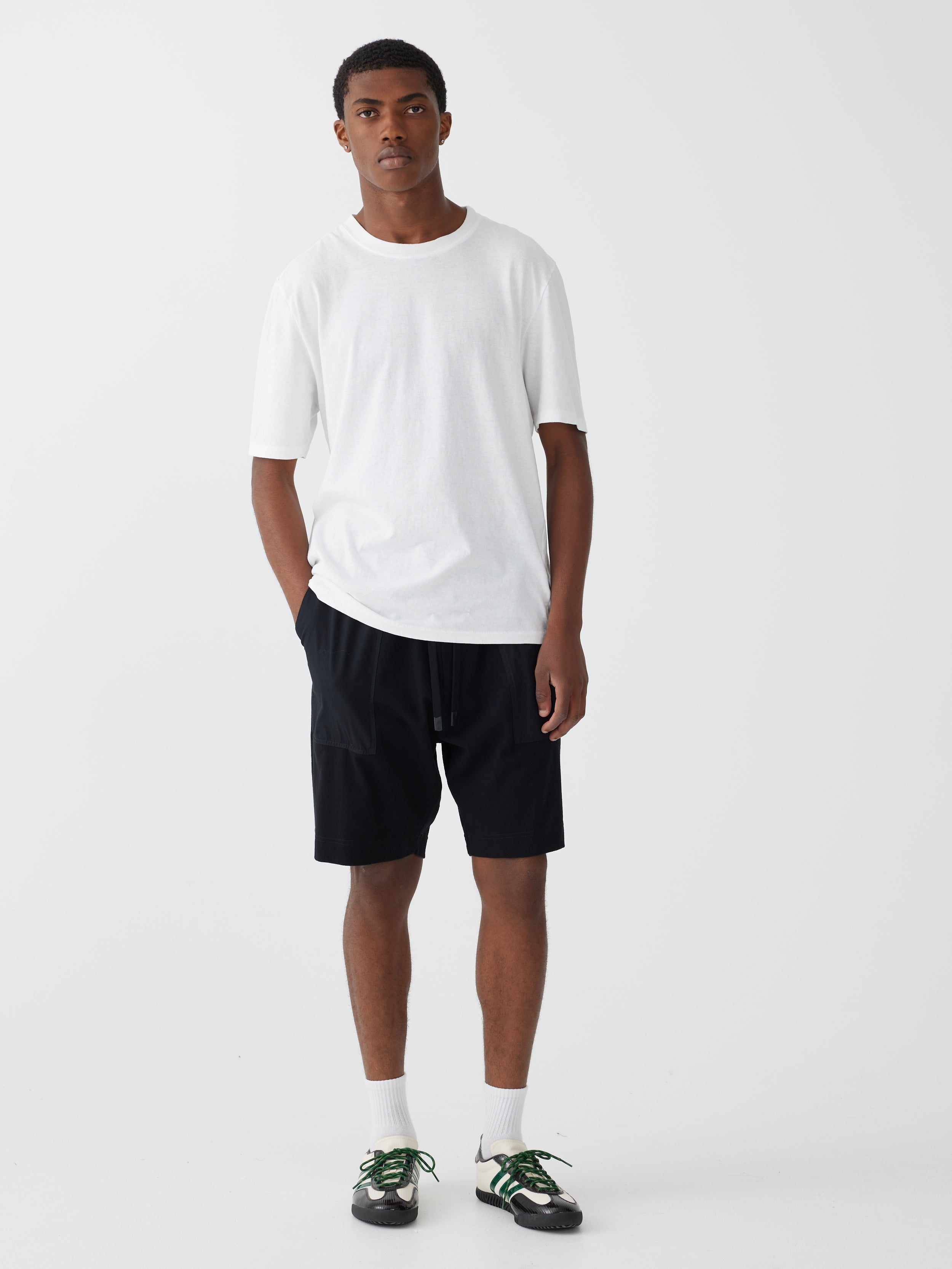 Raw Double Jersey Short