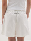 stretch cotton tennis short