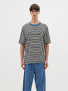 stripe slouch fit t.shirt