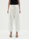 canvas long rise pant