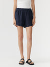 linen mini short