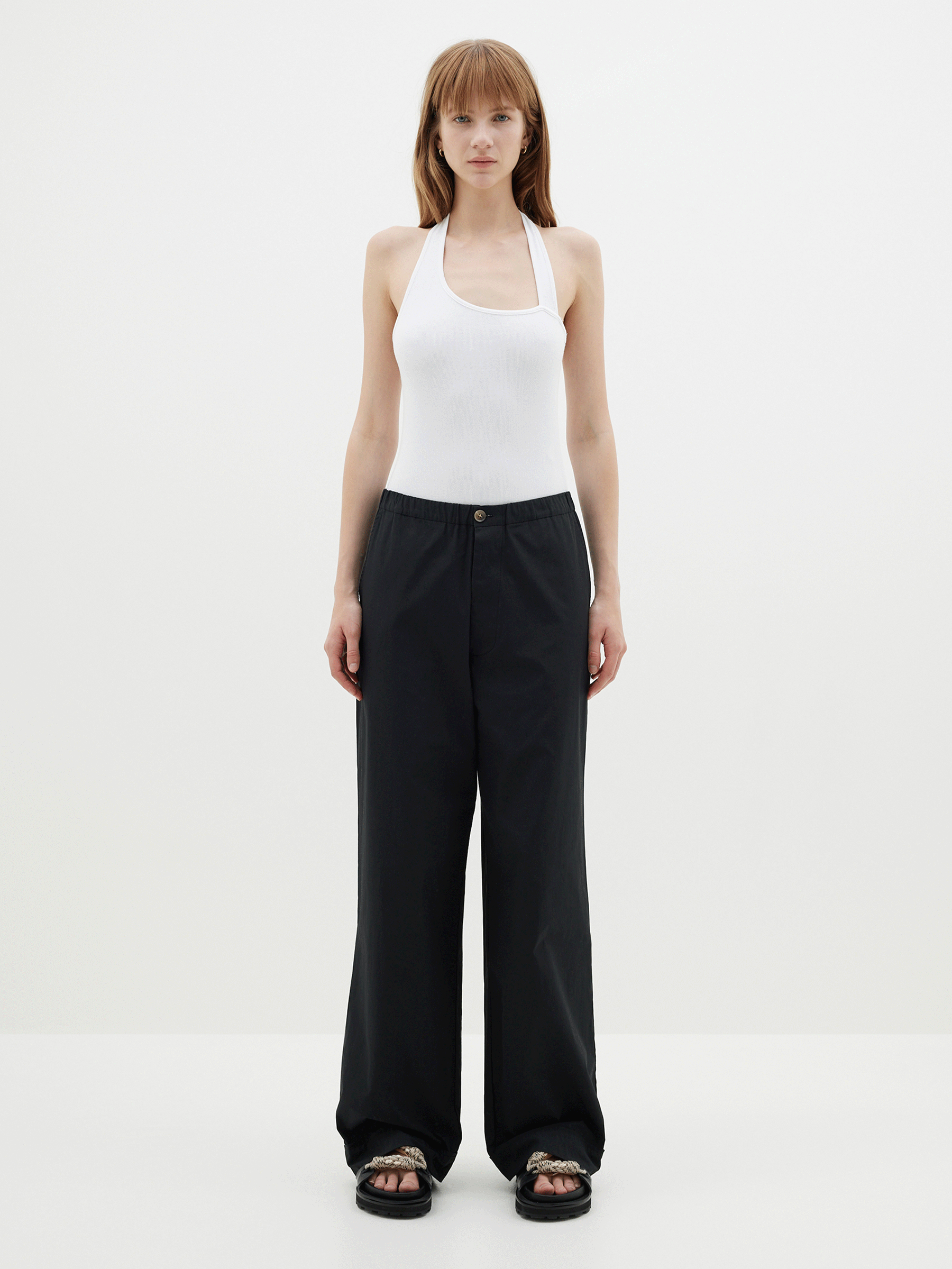 Women's cotton top summer pants