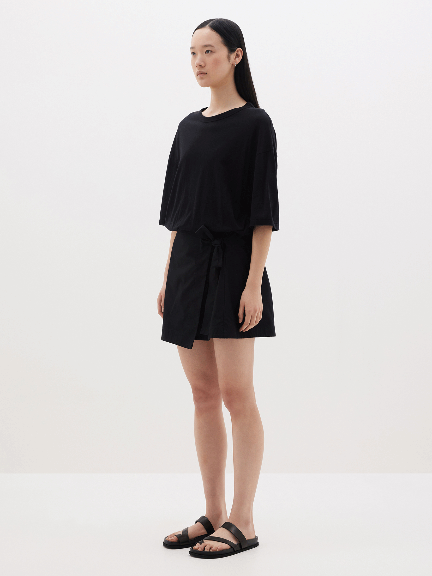 Bassike t top shirt dress
