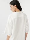 gauze pop over shirt