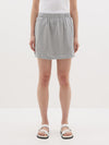 french terry tennis skirt