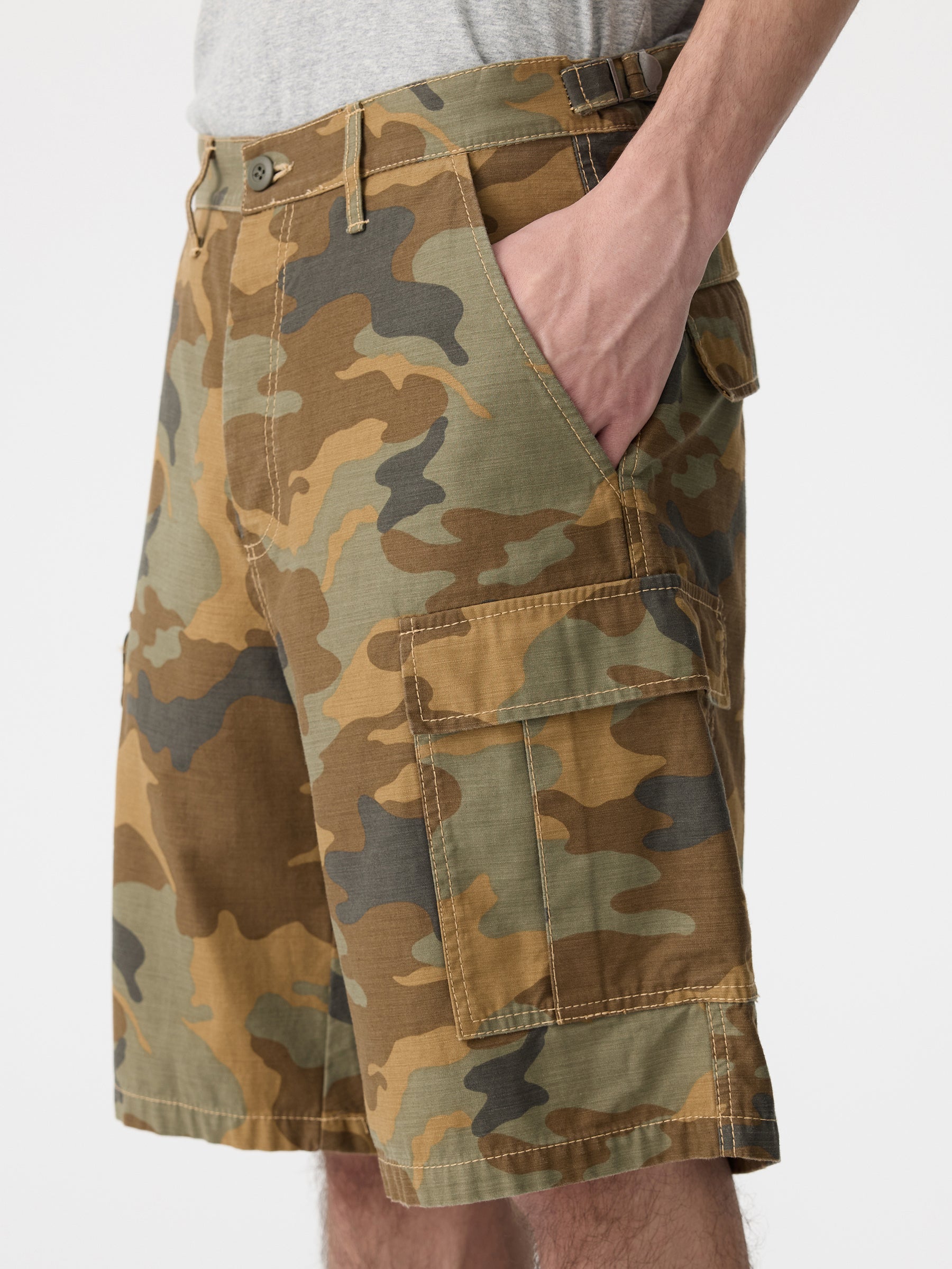 Camo Cargo Short – BASSIKE