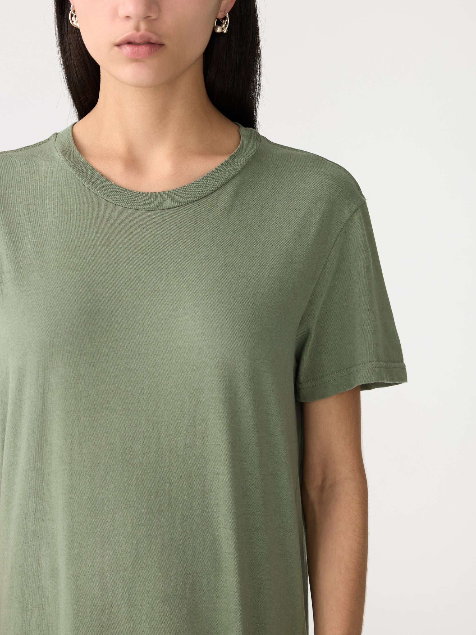 Longerline T-Shirt Dress BASSIKE Longerline T-Shirt Dress BASSIKE