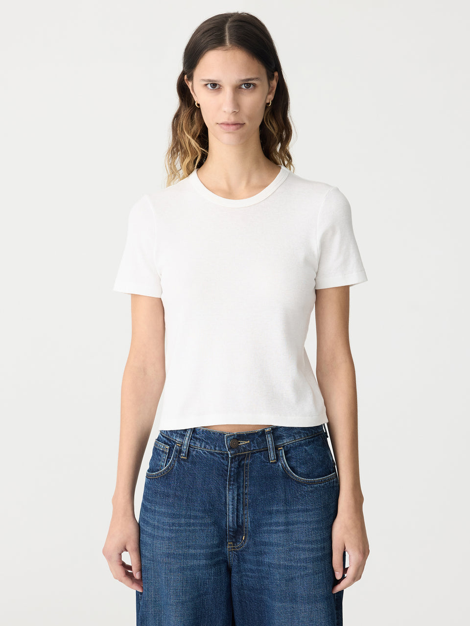 Baby Ribbed Knit T-shirt