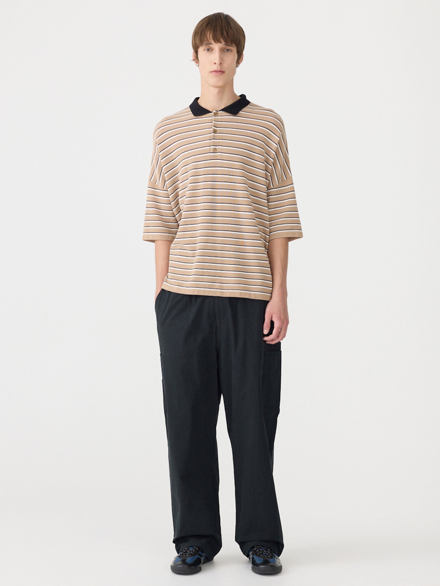Universal Slouch Pique Short Sleeve Polo