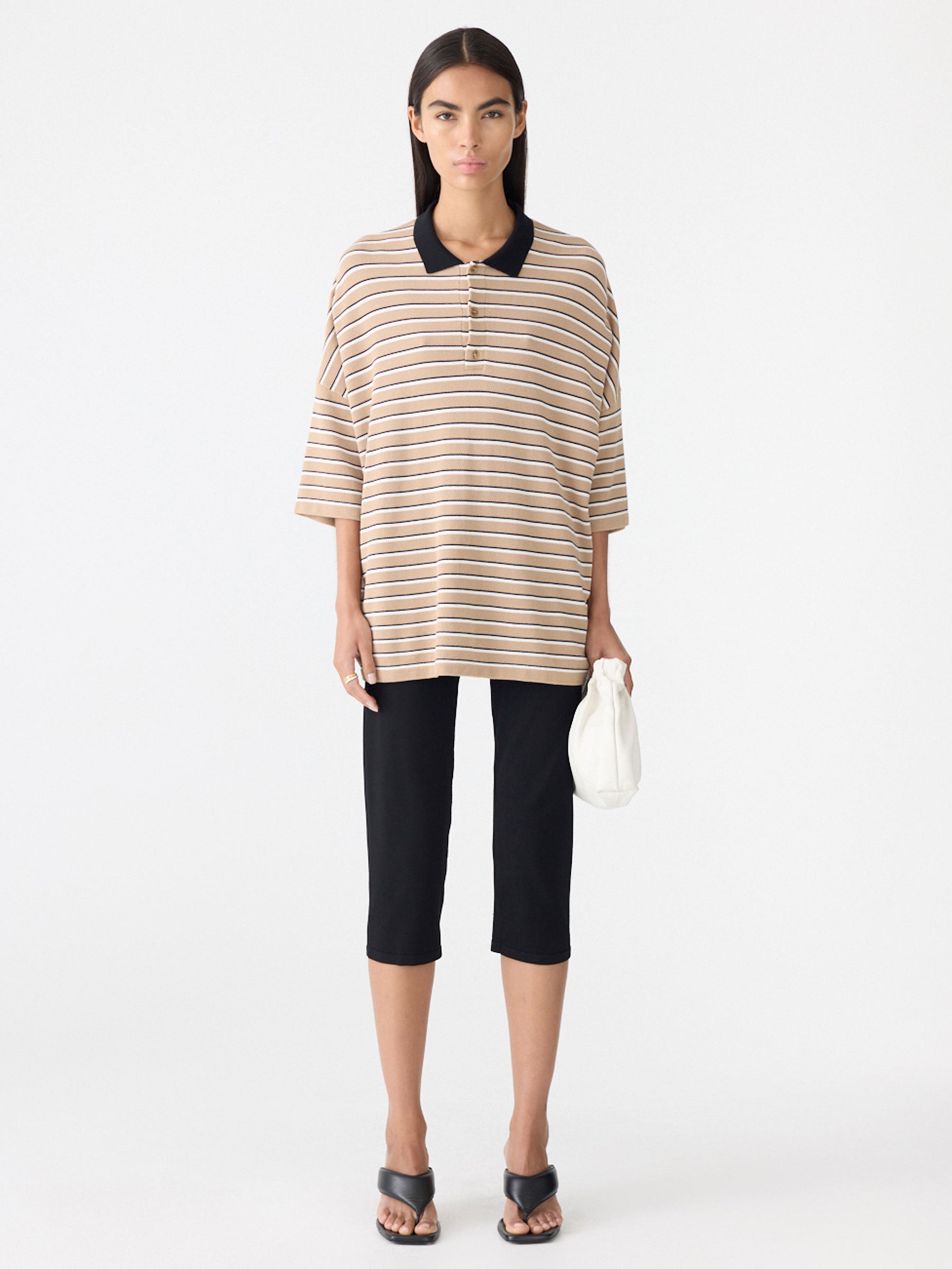 Universal Slouch Pique Short Sleeve Polo