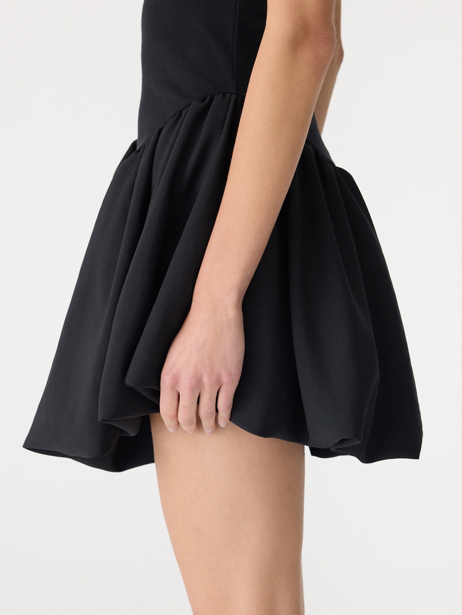 Rib Tank V Bubble Dress – BASSIKE