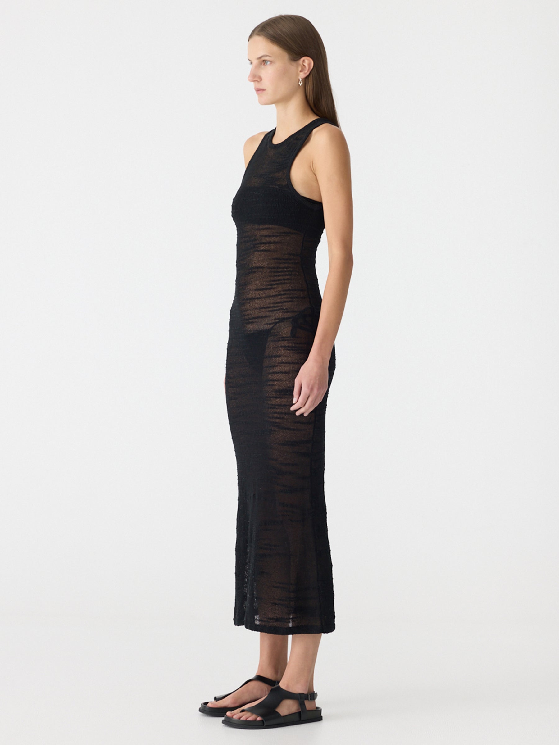 Textured Knitted Dress