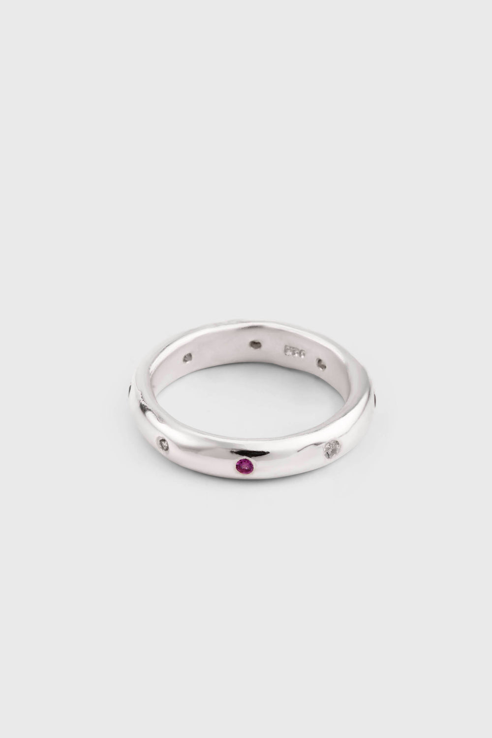 released from love rainbow sapphire band