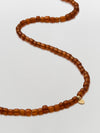 lanai & co amber glass necklace