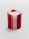 le feu de l'eau rouge candle