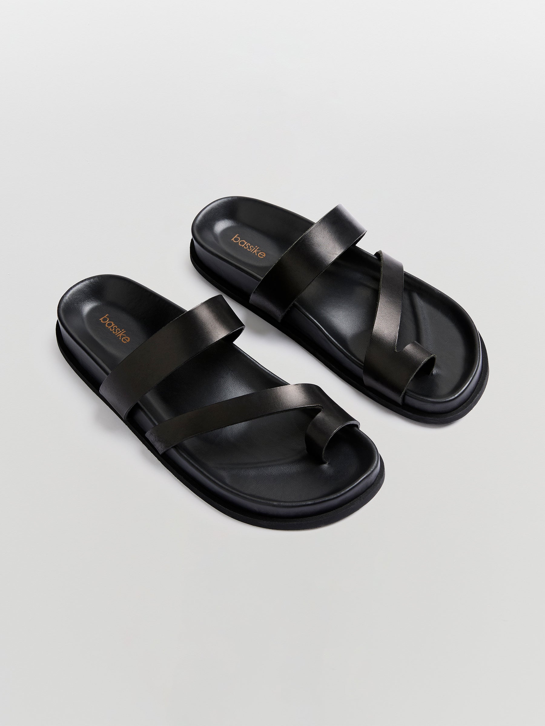 raw leather sandal