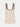Mini Rib Contrast Scoop Tank