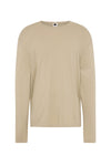 slouch coverstitch long sleeve t.shirt