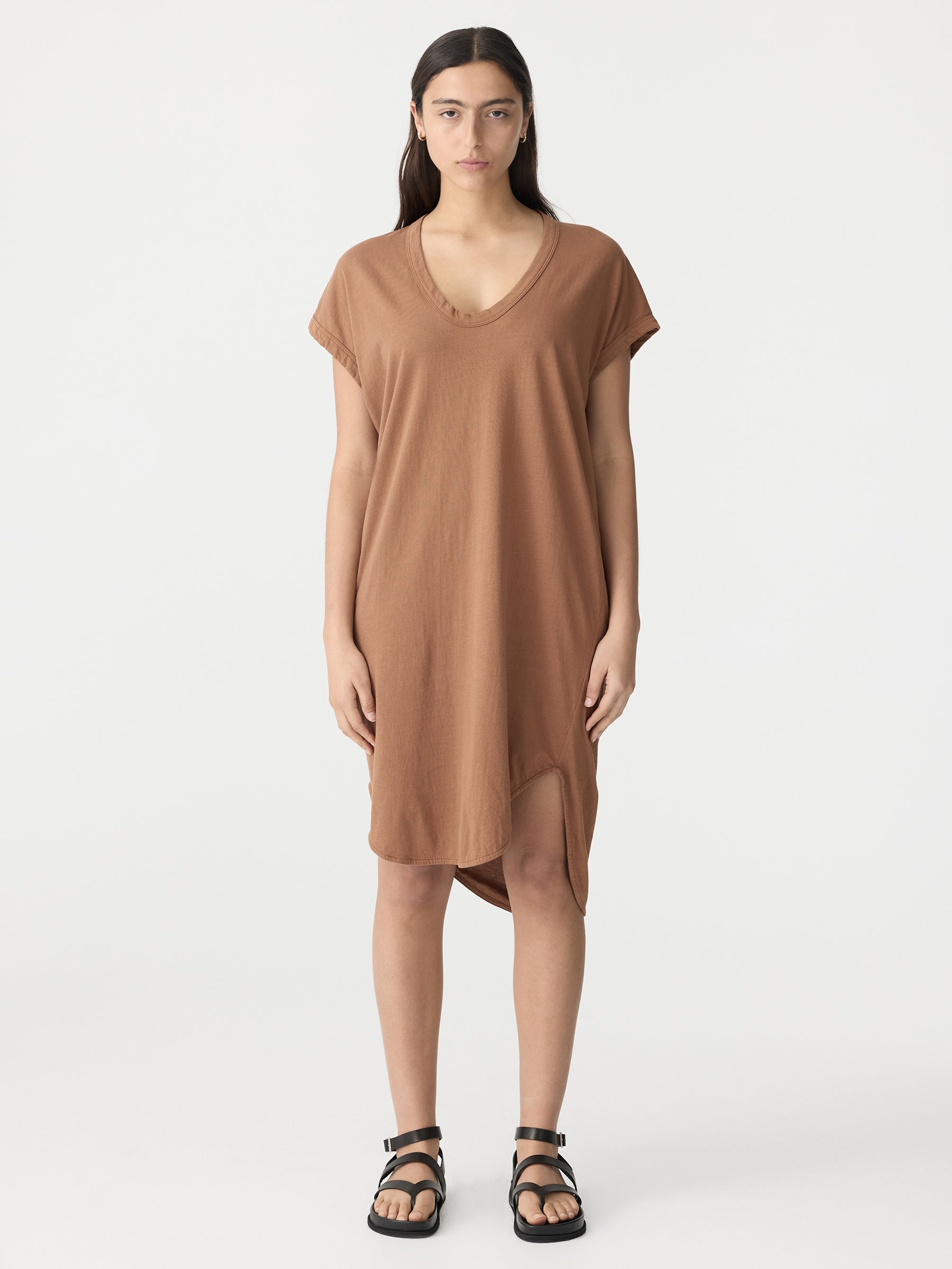 Bassike t shirt dress shop