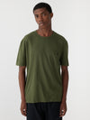 slim fit button pocket t.shirt