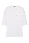 double jersey oversized short sleeve t.shirt