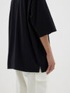 double jersey oversized short sleeve t.shirt