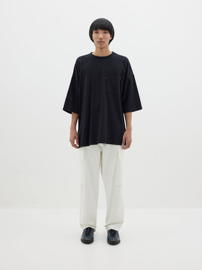 double jersey oversized short sleeve t.shirt