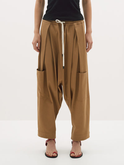 voluminous long rise pant