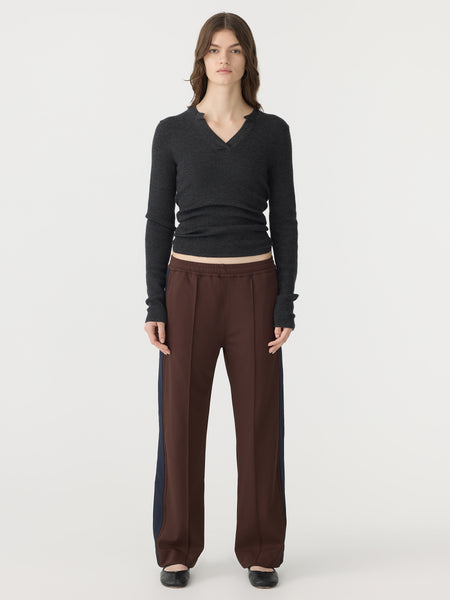 SS23WFB54twillstripedetailpant