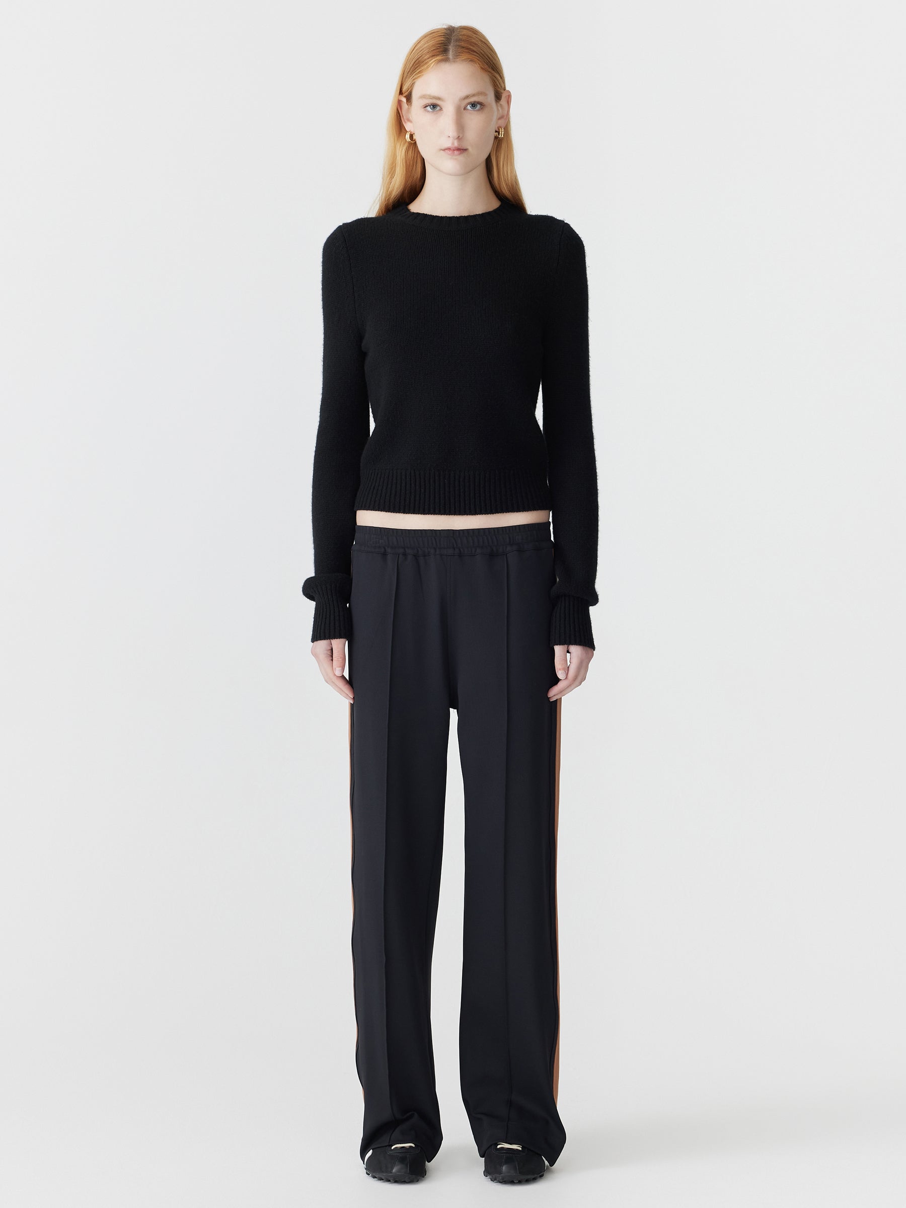 Twill Stripe Detail Pant