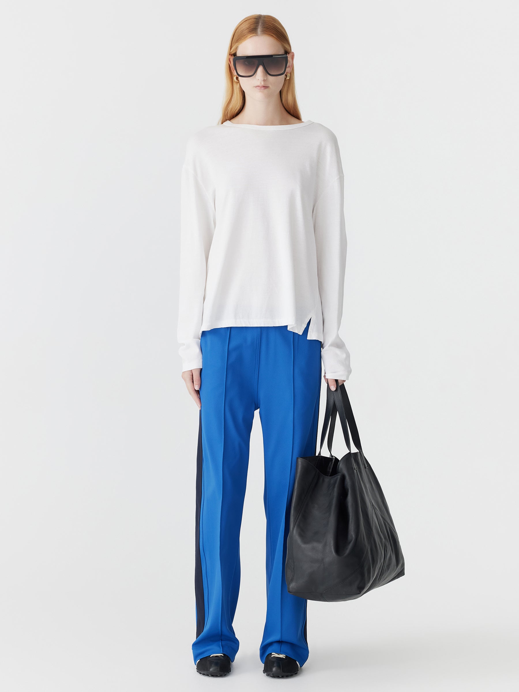 Twill Stripe Detail Pant