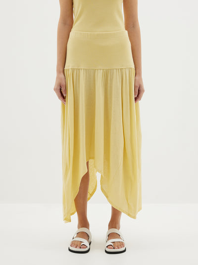 jersey balloon skirt