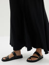 viscose draped skirt