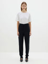 stitch detail tailored pant