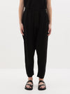 viscose linen slouch pant