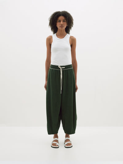 voluminous jersey pant