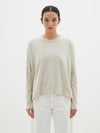 slouch circle long sleeve t.shirt