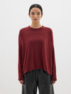 slouch circle long sleeve t.shirt