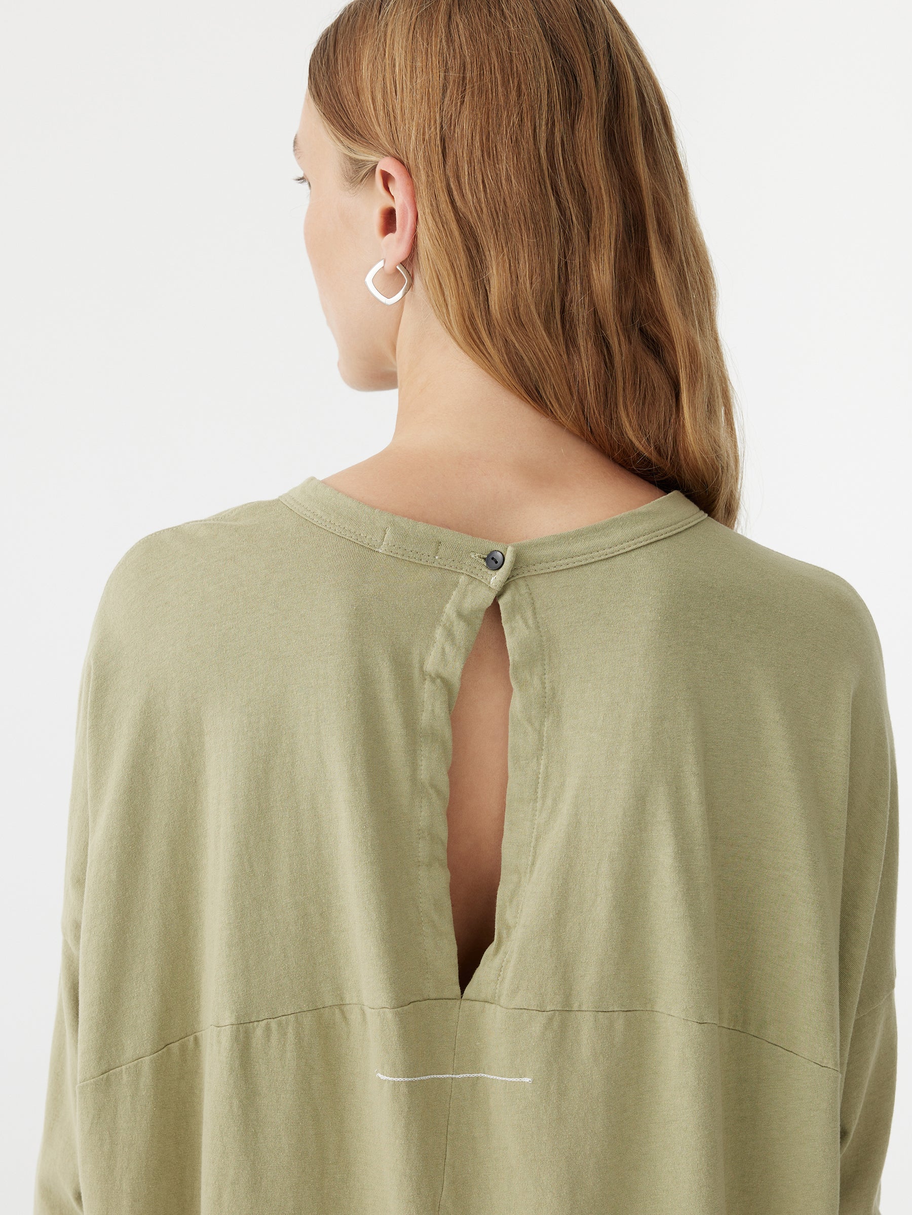 slouch circle long sleeve t.shirt – bassike