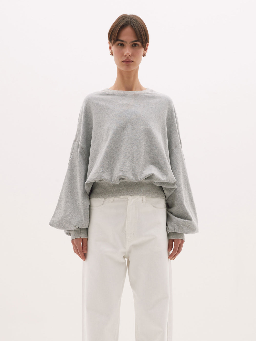 athletic stripe contrast sweat