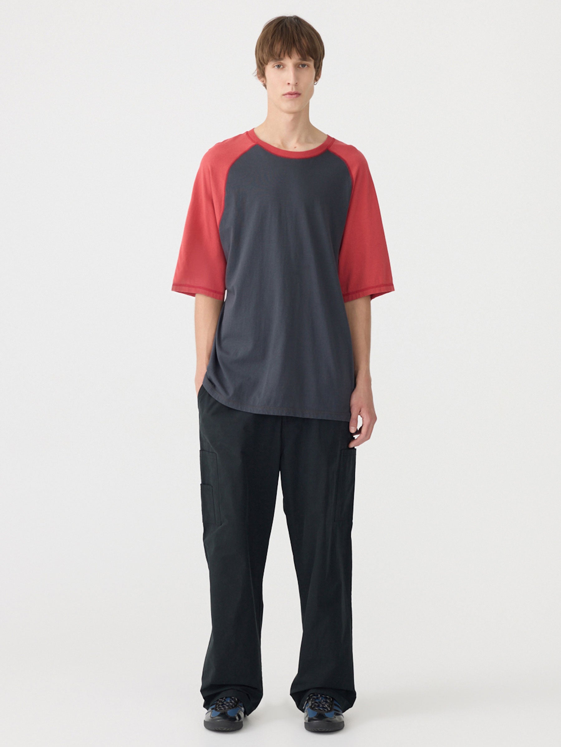 Slouch Fit Wavy T-Shirt