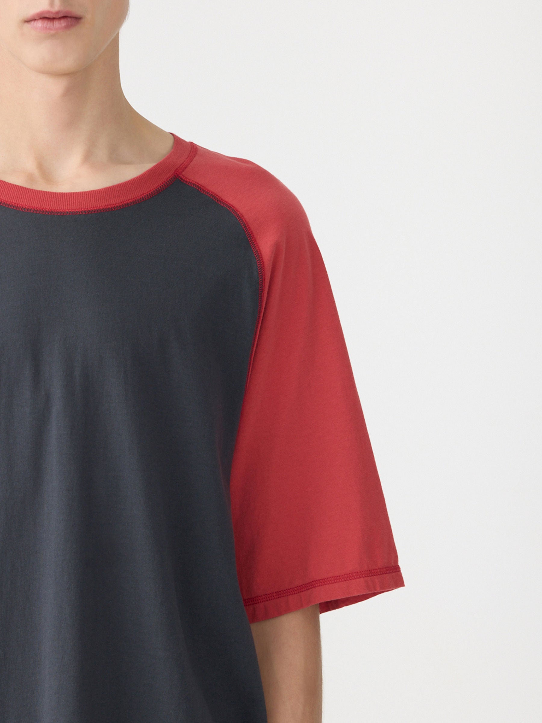 Slouch Fit Wavy T-Shirt