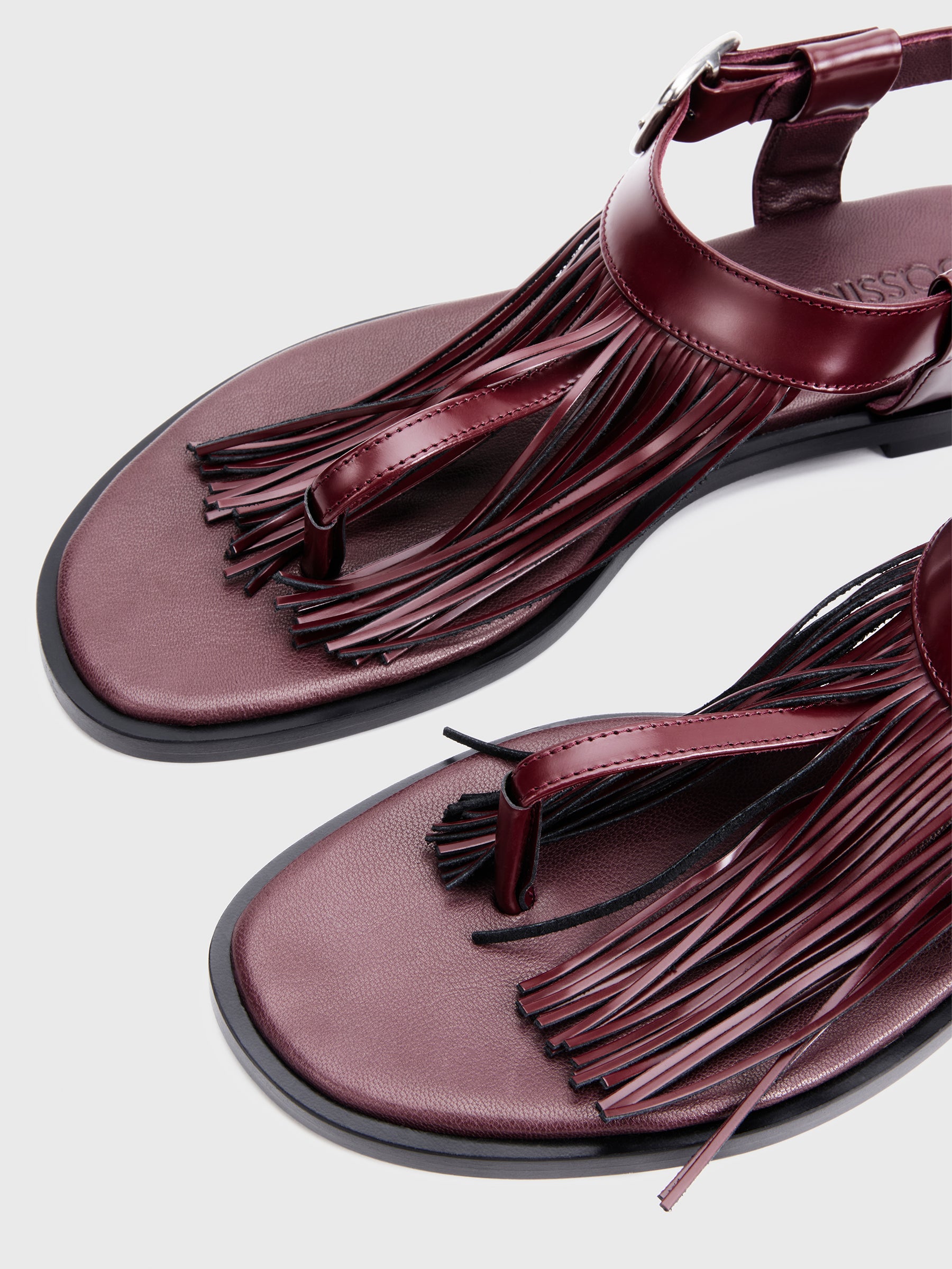 fringed sandal bassike