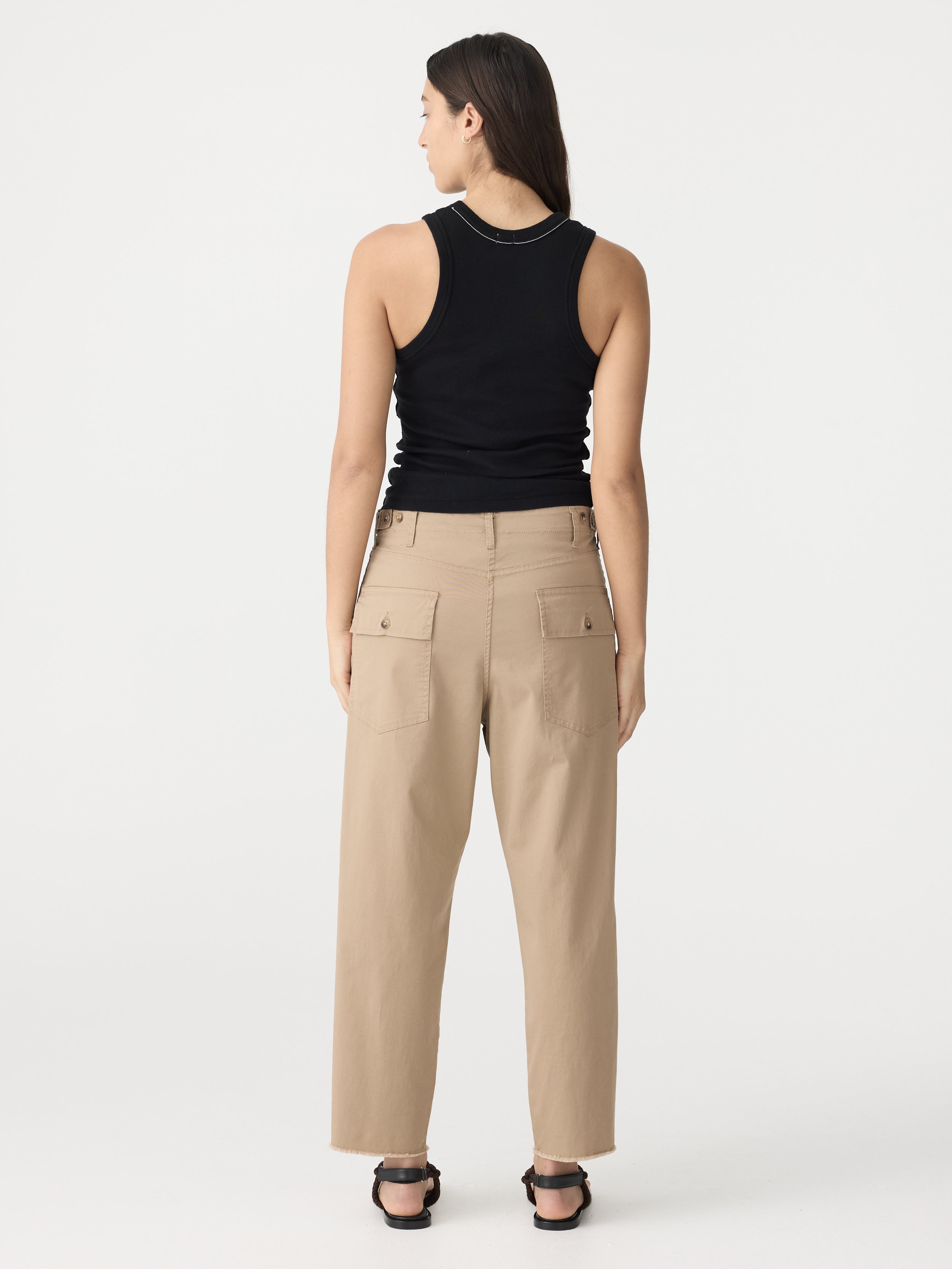 Bassike french terry relaxed pant outlet