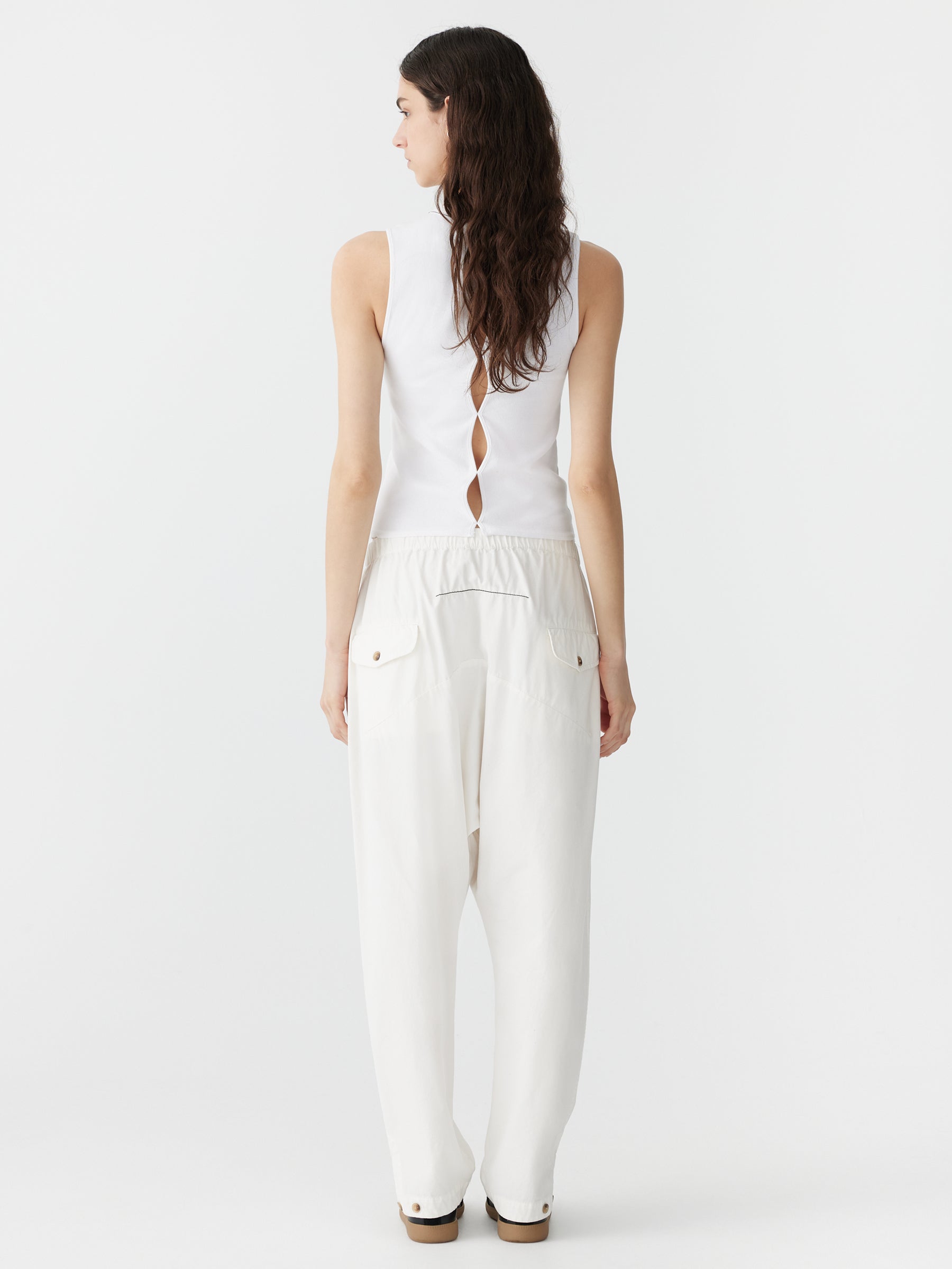 Voluminous Cotton Canvas Pant – BASSIKE